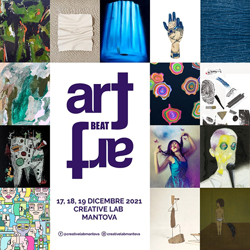 Locandina mostra benefica Art Beat Art