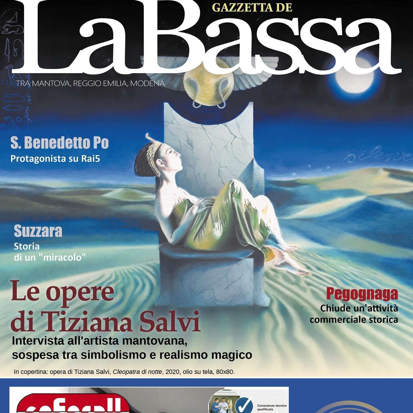 Intervista su Gazzetta della Bassa