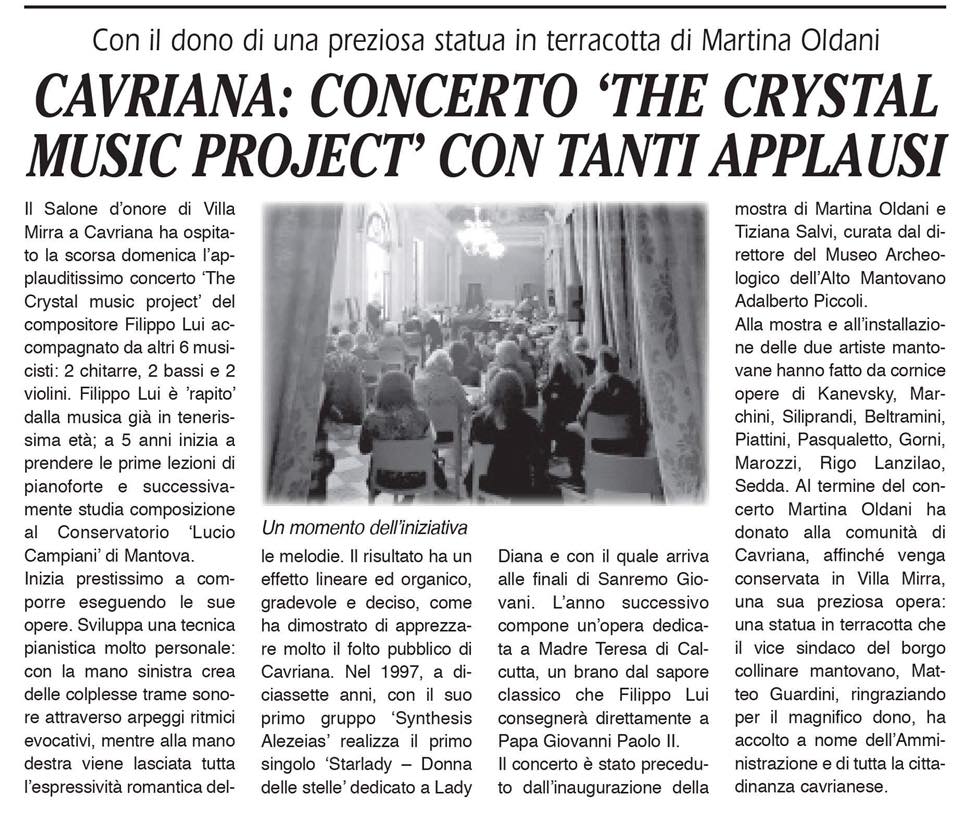 Articolo Gazzetta