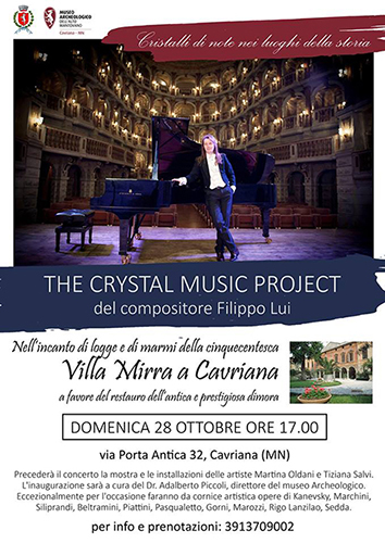 Locandina Mostra villa Mirra